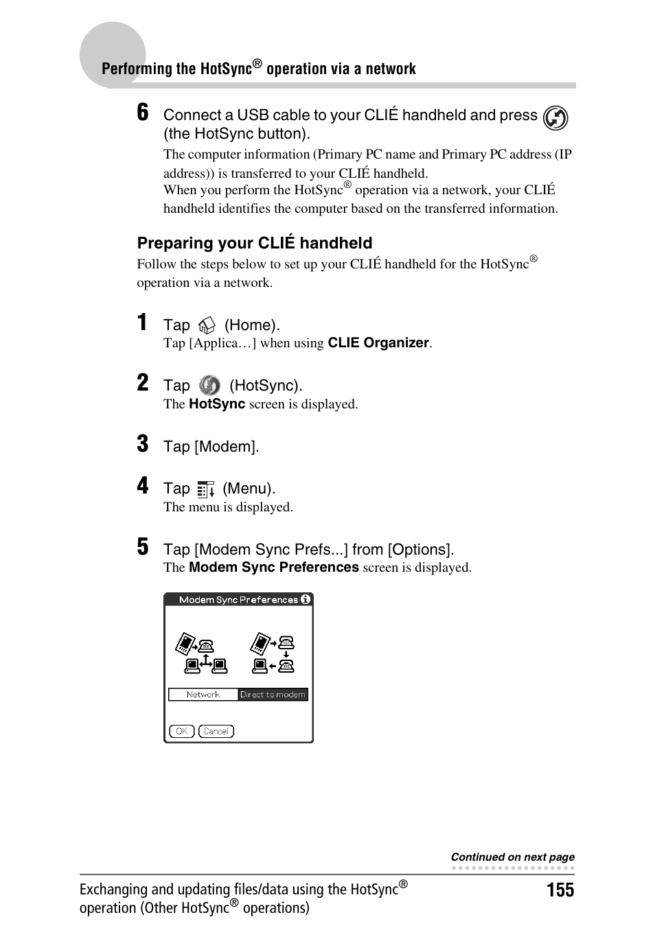 Sony PEG-TH55 User Manual | Page 155 / 231