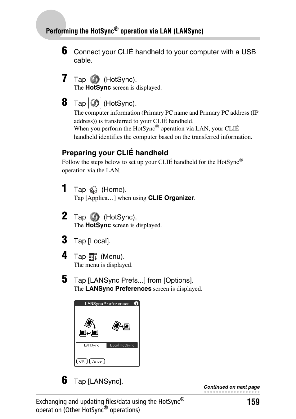 Sony PEG-TH55 User Manual | Page 159 / 231