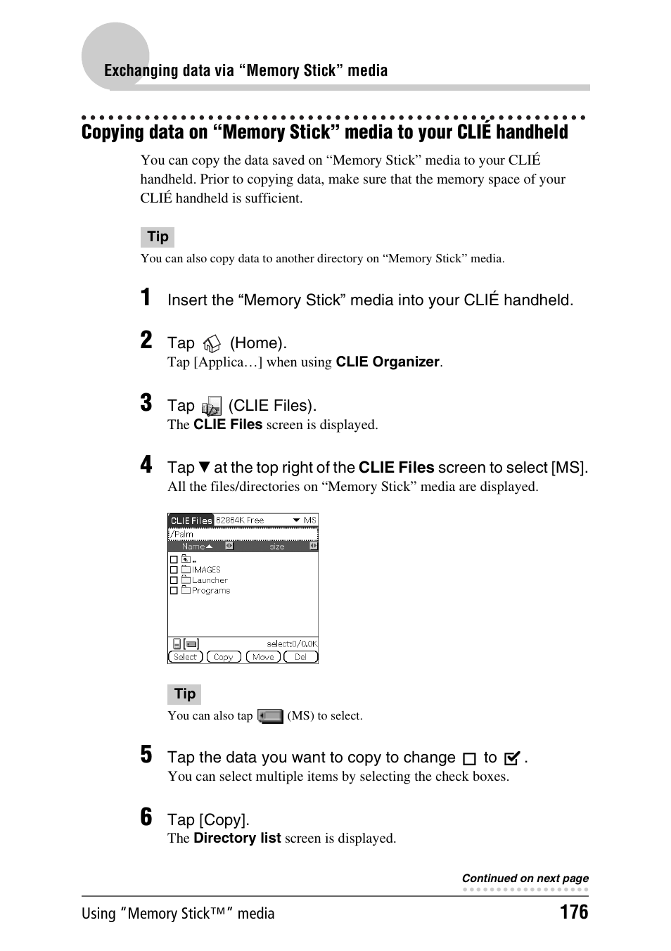 Sony PEG-TH55 User Manual | Page 176 / 231