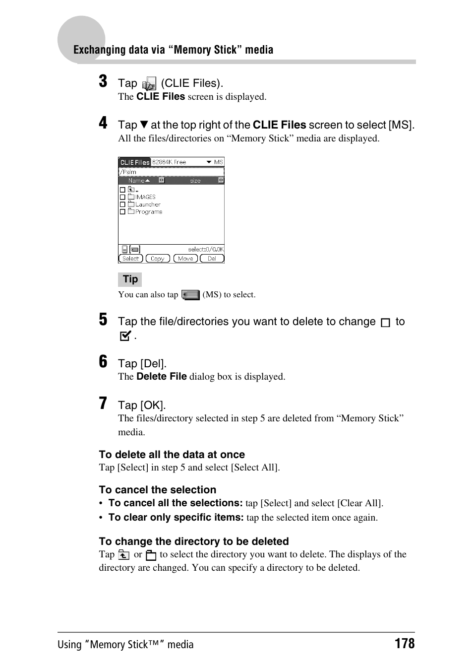 Sony PEG-TH55 User Manual | Page 178 / 231