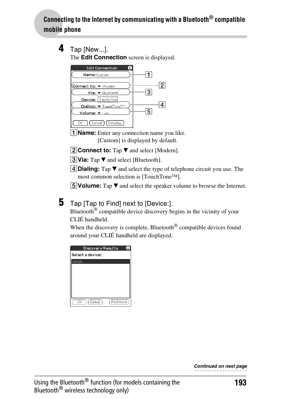 Sony PEG-TH55 User Manual | Page 193 / 231