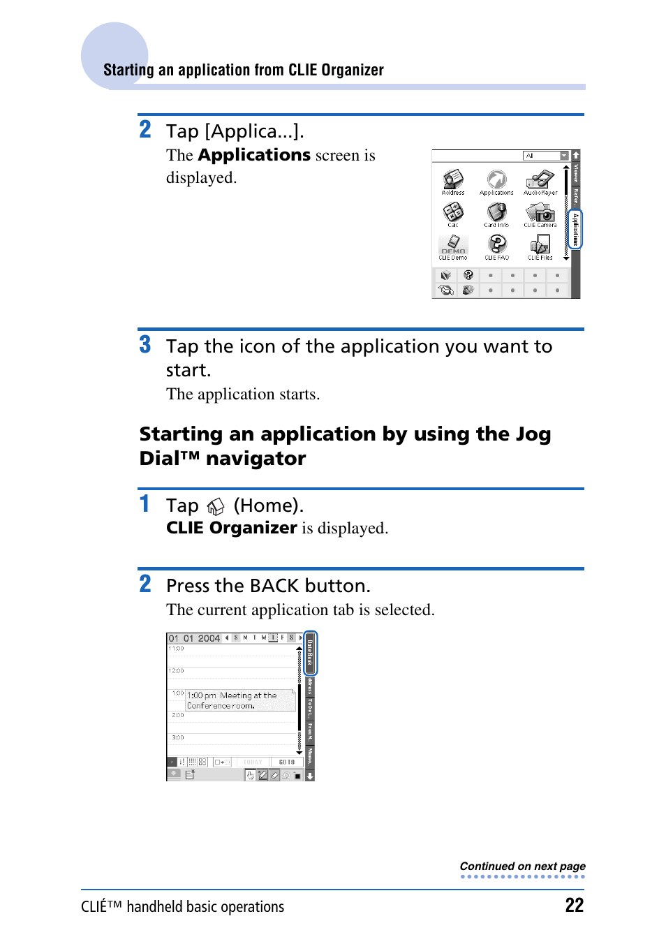 Sony PEG-TH55 User Manual | Page 22 / 231