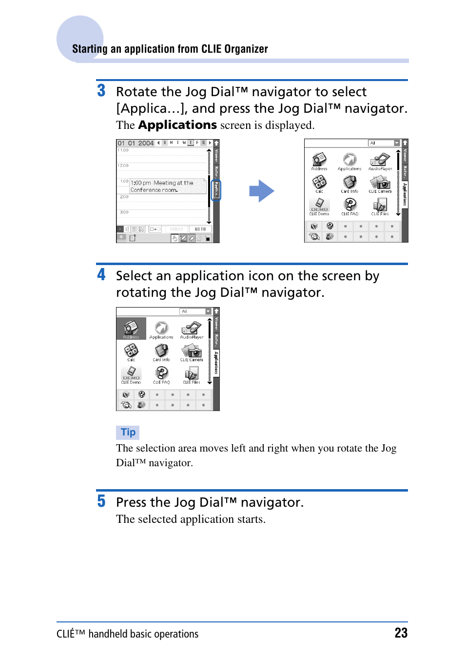 Sony PEG-TH55 User Manual | Page 23 / 231