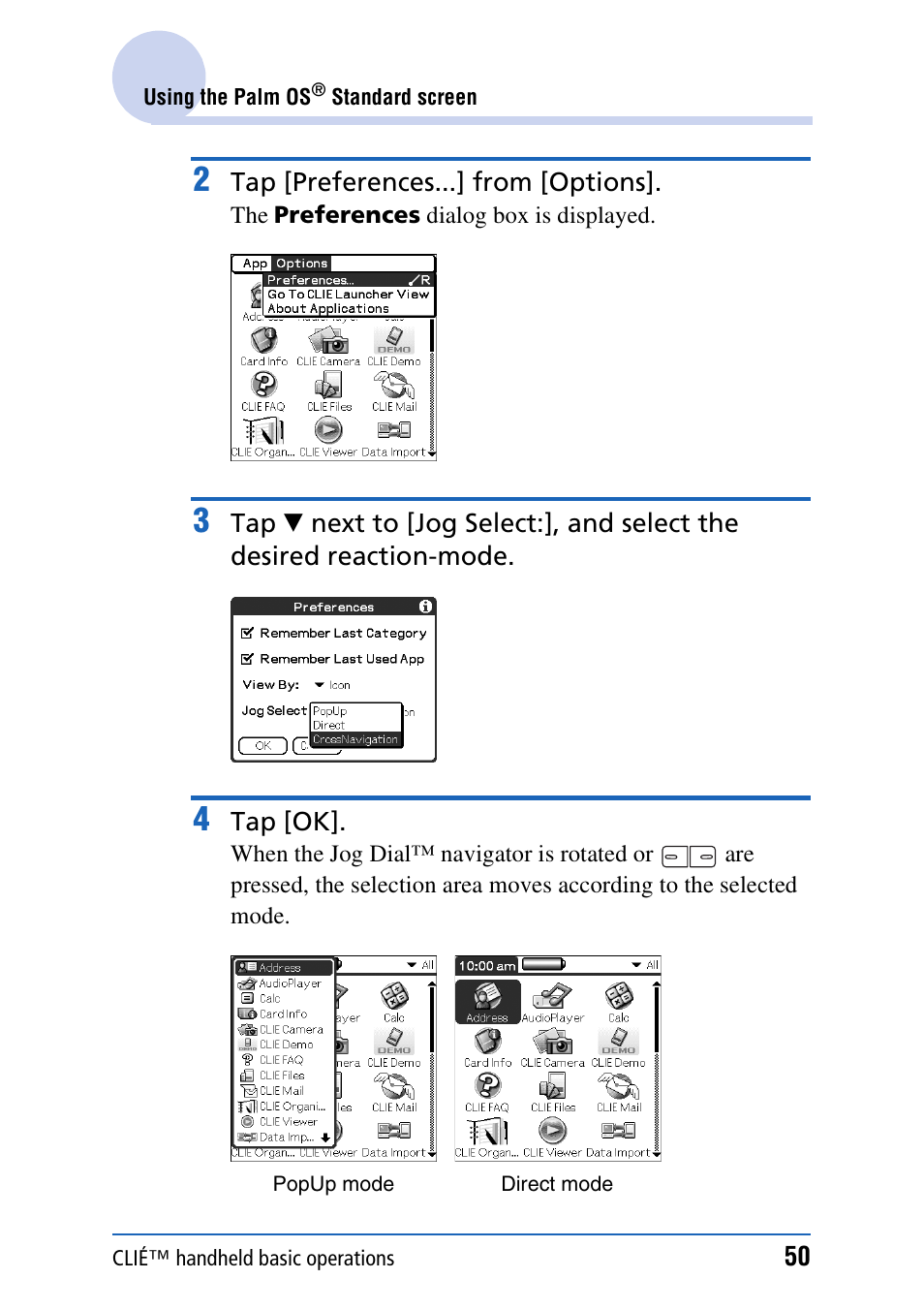 Sony PEG-TH55 User Manual | Page 50 / 231