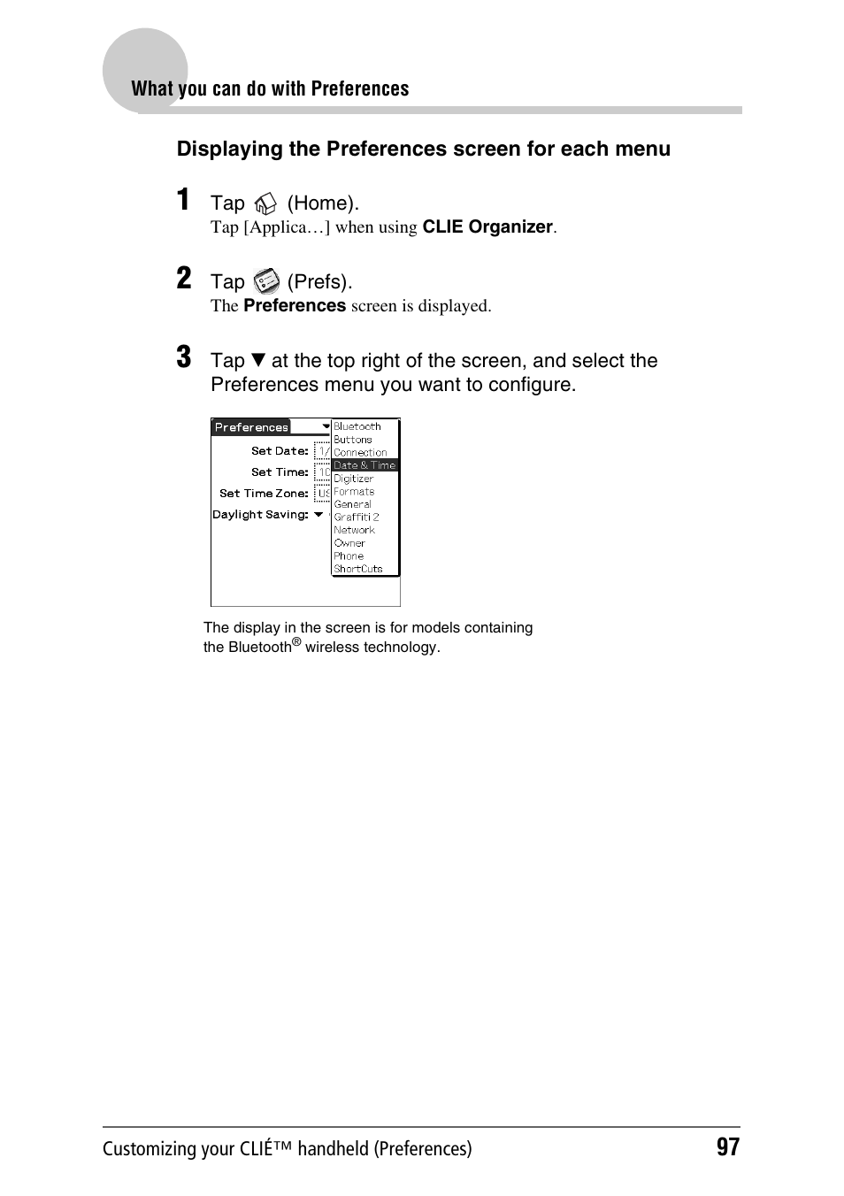 Sony PEG-TH55 User Manual | Page 97 / 231