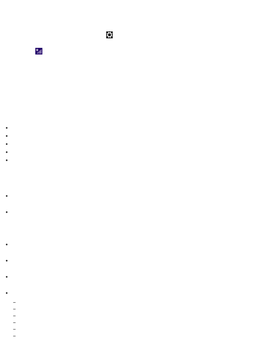 About the internet connection services | Sony SVD1322BPXR User Manual | Page 104 / 273