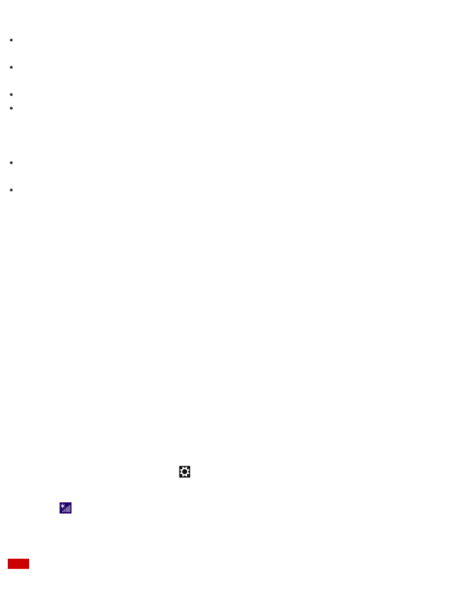 Stopping wi-fi(r) (wireless lan) communications | Sony SVD1322BPXR User Manual | Page 105 / 273