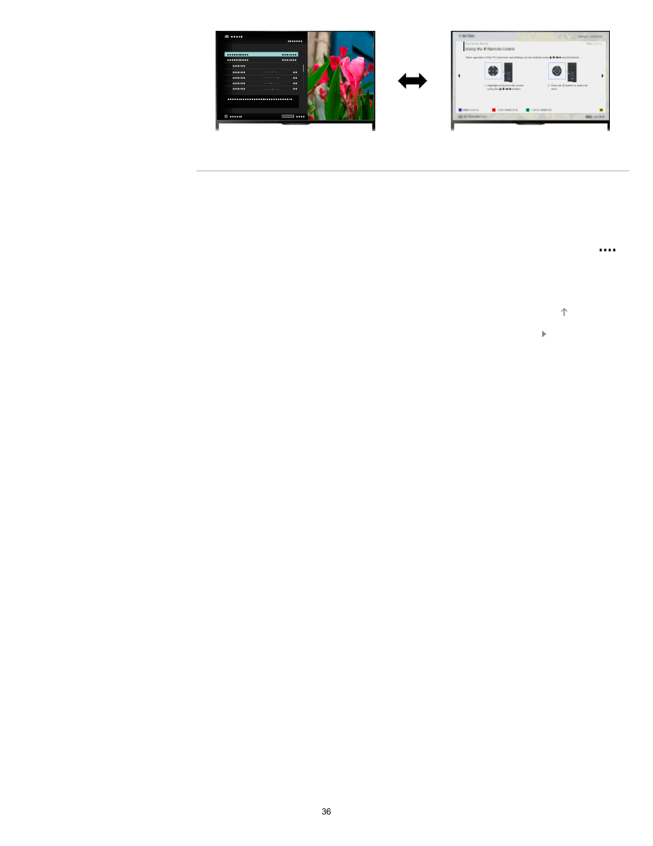 Saving frequently viewed pages (bookmark) | Sony KDL-70X830B User Manual | Page 42 / 256