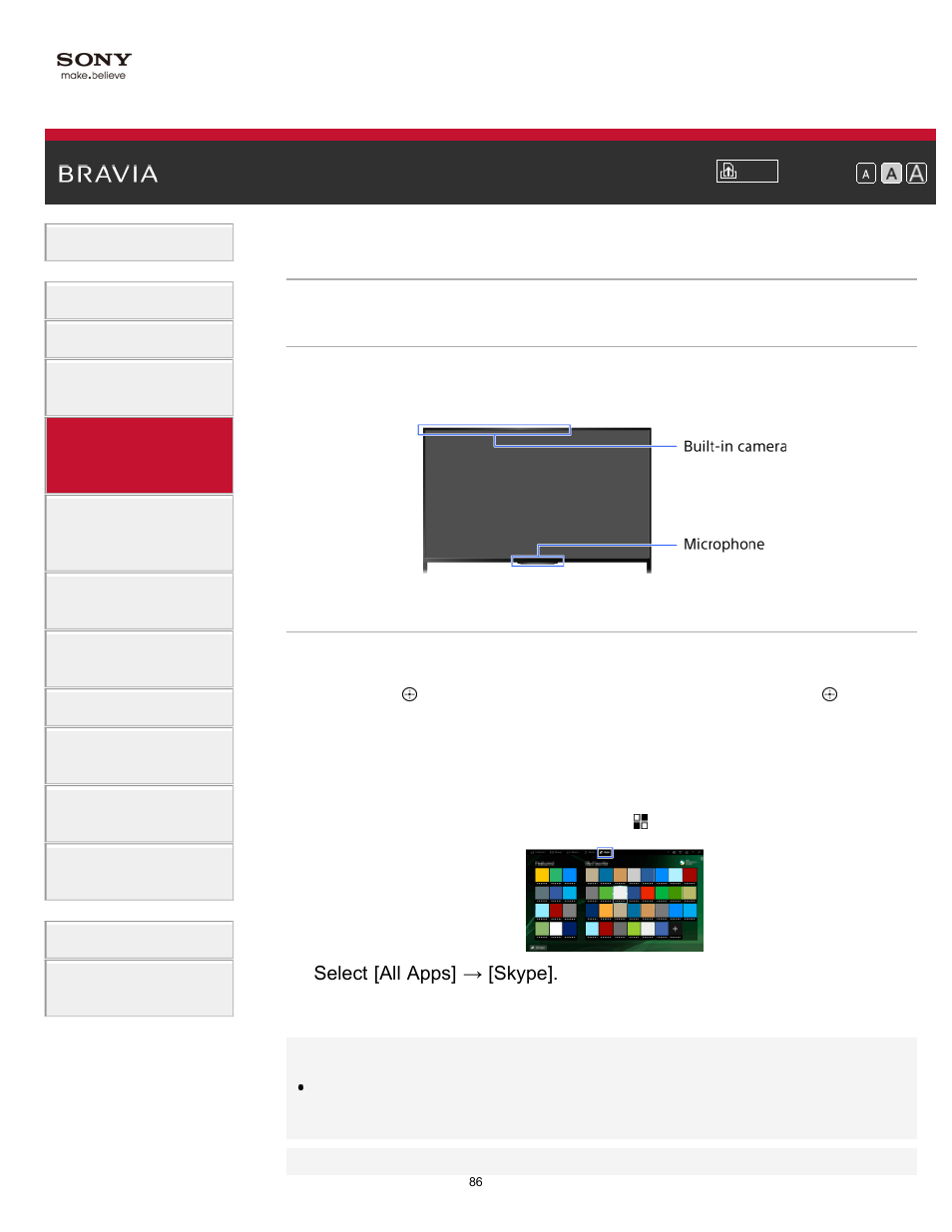 Performing initial setup | Sony KDL-70X830B User Manual | Page 92 / 256