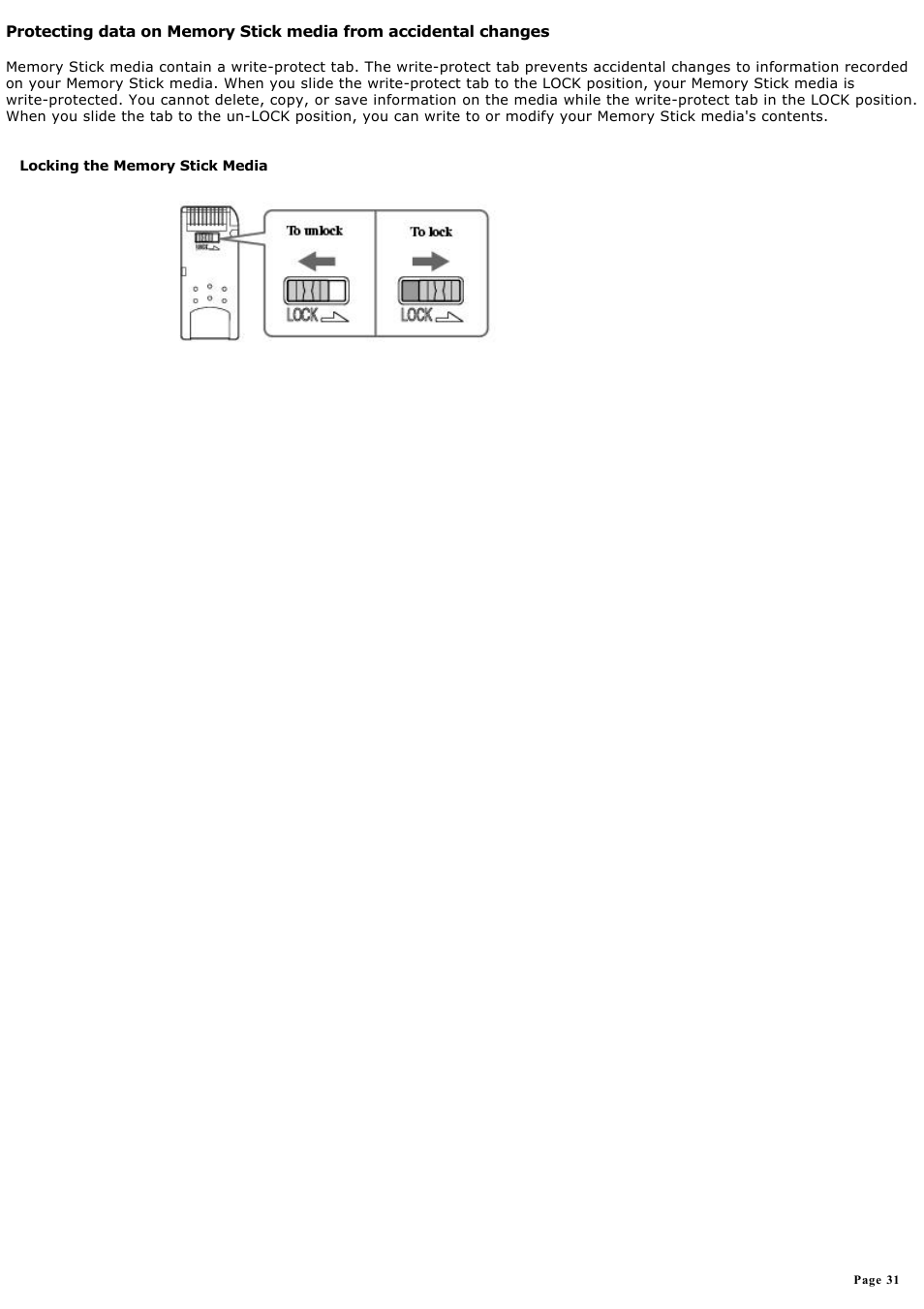 Sony PCV-MXS10 User Manual | Page 31 / 112