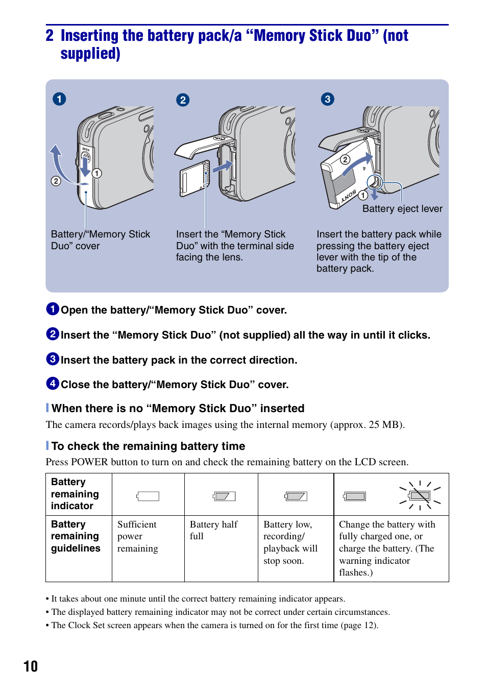 Sony DSC-N2 User Manual | Page 10 / 32