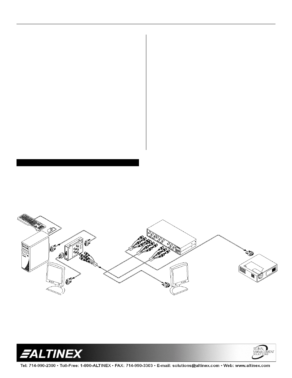 Distribution amplifiers | Altinex DA1222AT User Manual | Page 6 / 9