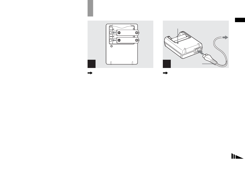 Charging the batteries (dsc-p43 only), Charging the batteries, Dsc-p43 only) | Sony DSC-P41 User Manual | Page 11 / 124