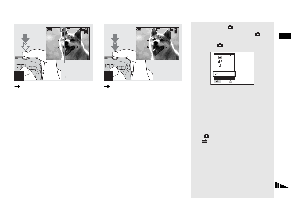 Mode switch | Sony DSC-P41 User Manual | Page 25 / 124