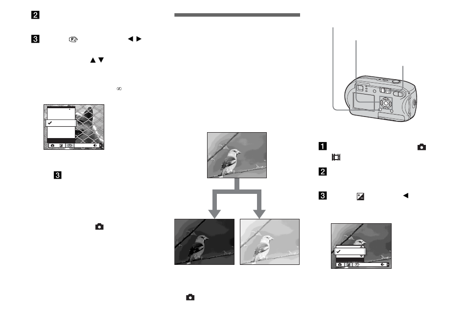 Adjusting the exposure, Ev adjustment | Sony DSC-P41 User Manual | Page 52 / 124