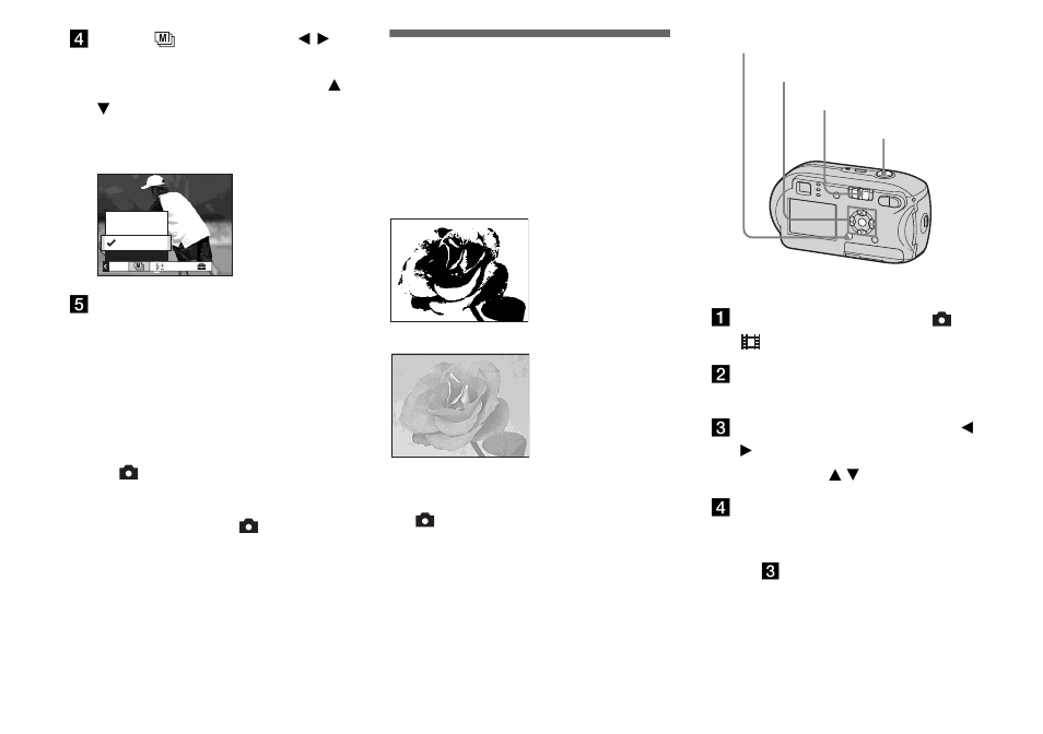 Shooting with special effects, Picture effect | Sony DSC-P41 User Manual | Page 58 / 124