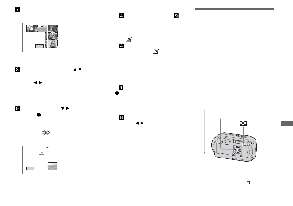 Printing index-images | Sony DSC-P41 User Manual | Page 71 / 124