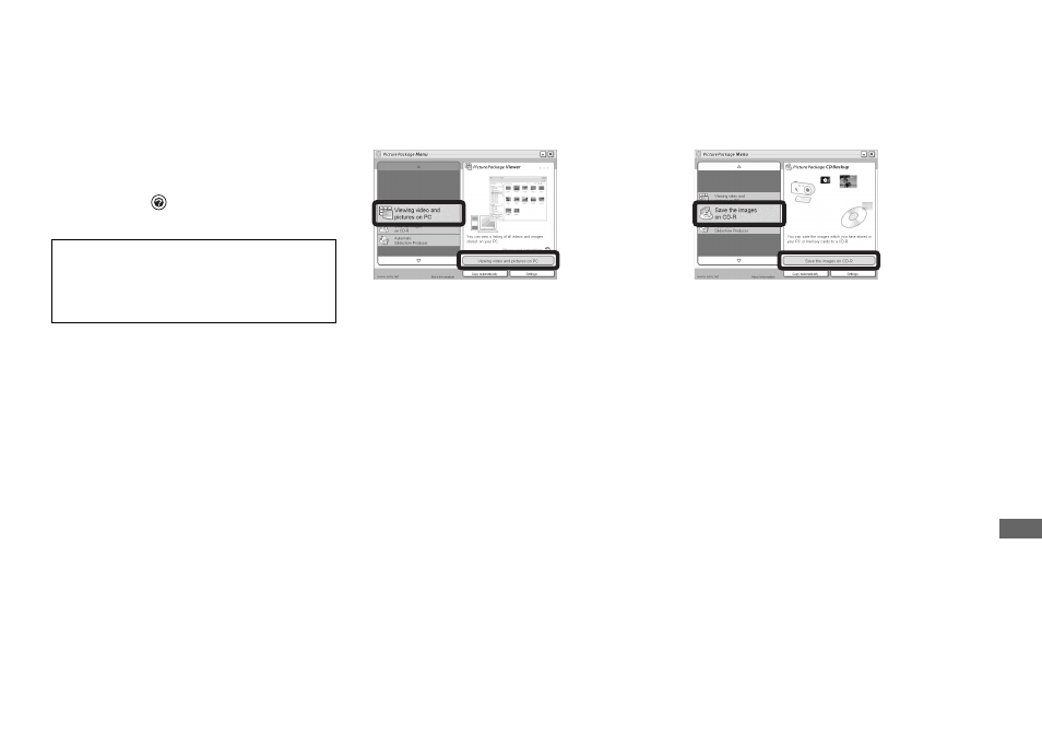 Using “picture package | Sony DSC-P41 User Manual | Page 89 / 124