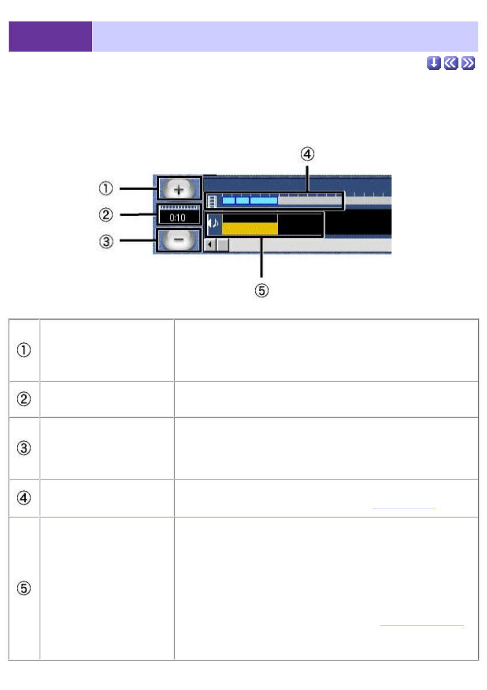 Timeline, 5 timeline | Sony CCD-TRV608 User Manual | Page 117 / 207
