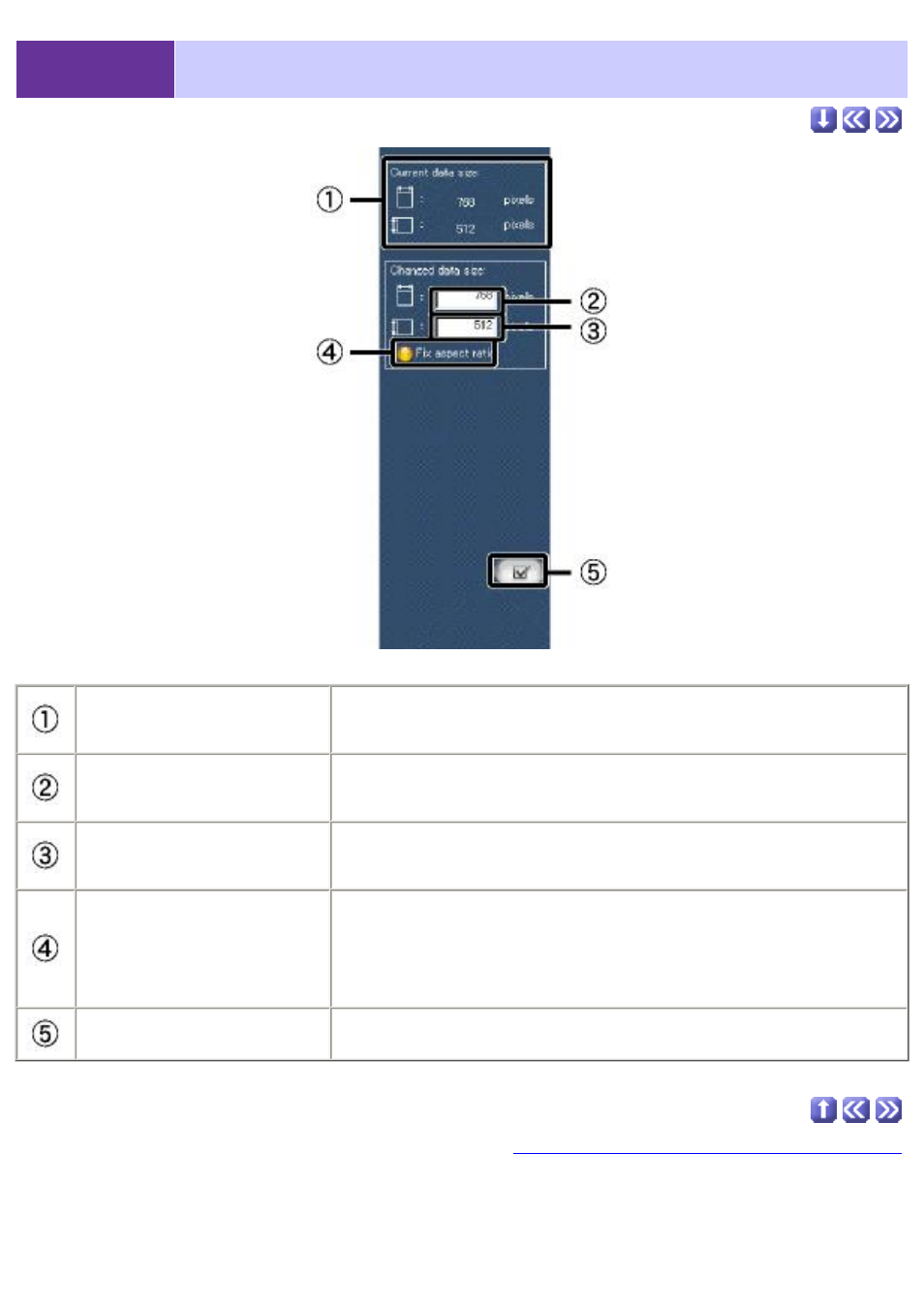 Image resizing mode, 5 image resizing mode | Sony CCD-TRV608 User Manual | Page 199 / 207