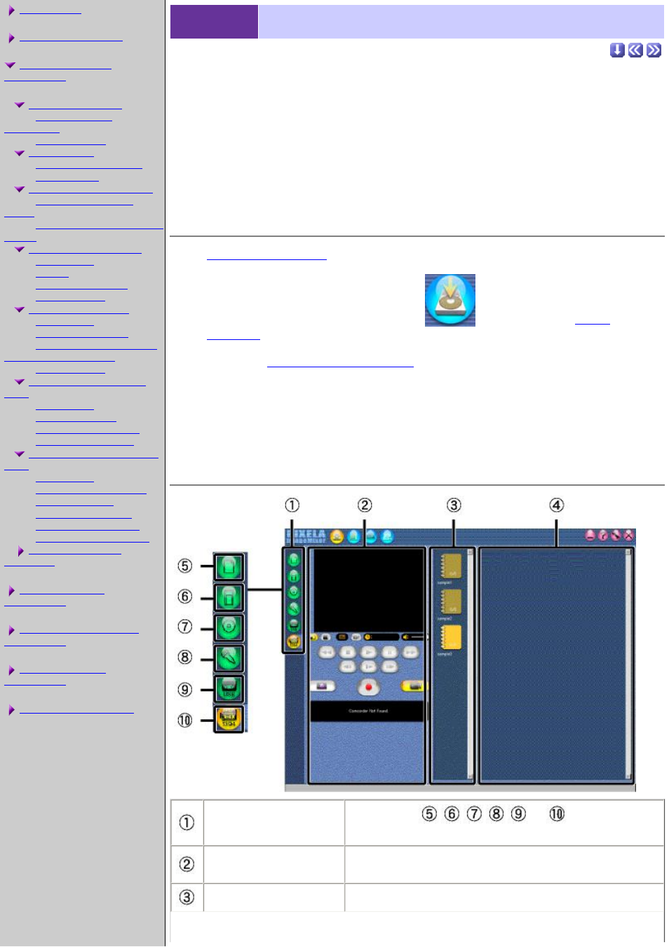 Capture environment, Chapter 2 capture, Environment | 1 capture environment, Opening capture environment, Capture window | Sony CCD-TRV608 User Manual | Page 22 / 207