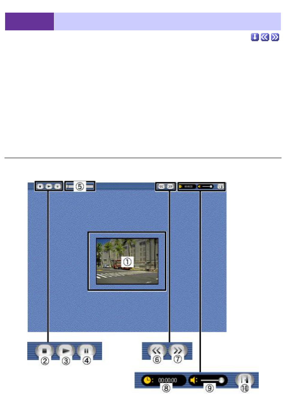 View/play window, Playing movies and sound, Files (win) | Files (mac), Viewing still pictures, 7 view/play window, Playing movies and sound files (windows) | Sony CCD-TRV608 User Manual | Page 85 / 207