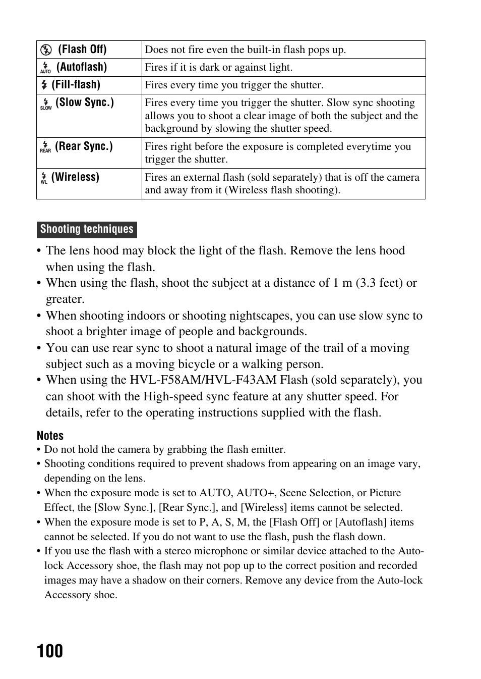 Sony SLT-A35 User Manual | Page 100 / 202