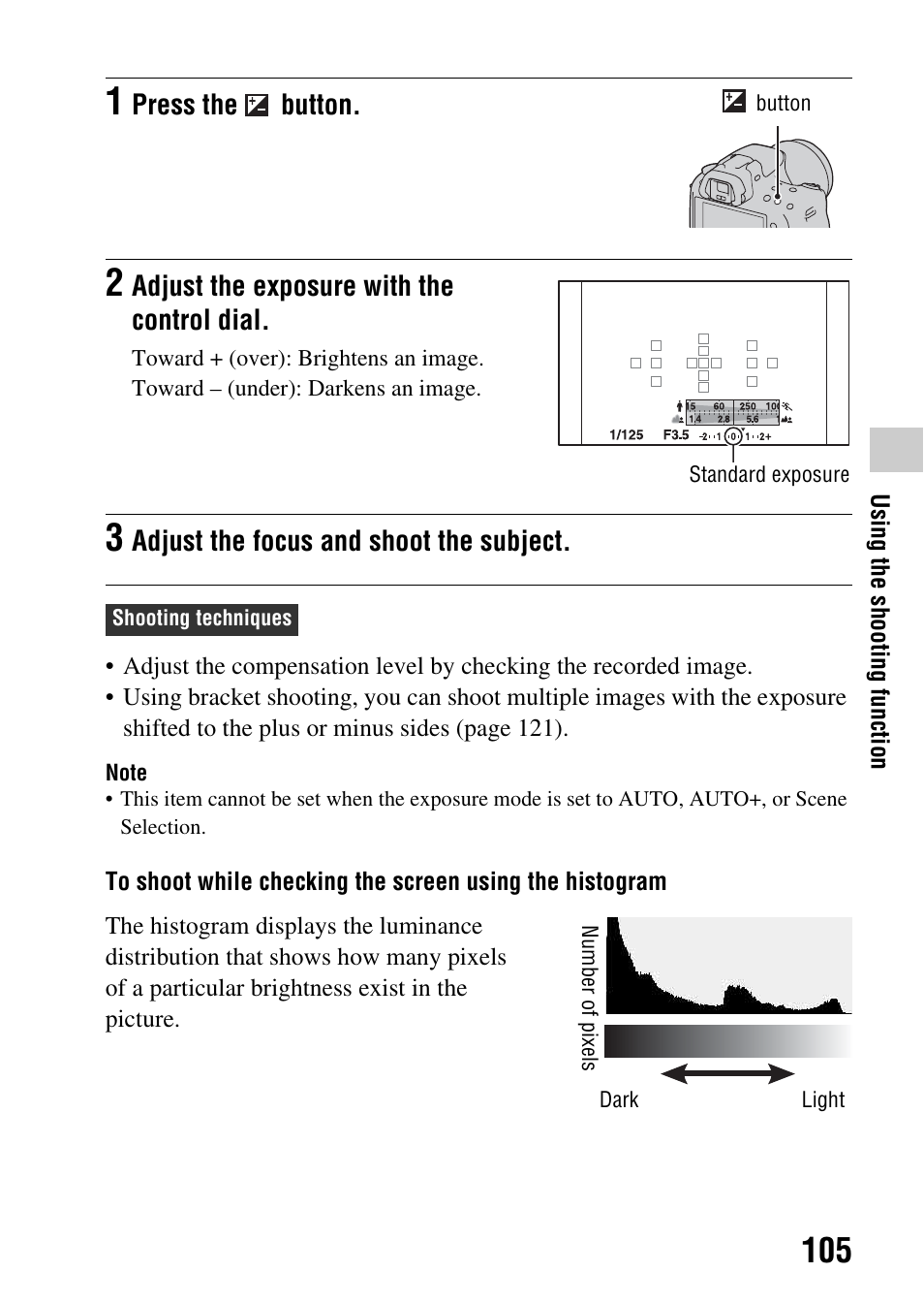 Sony SLT-A35 User Manual | Page 105 / 202