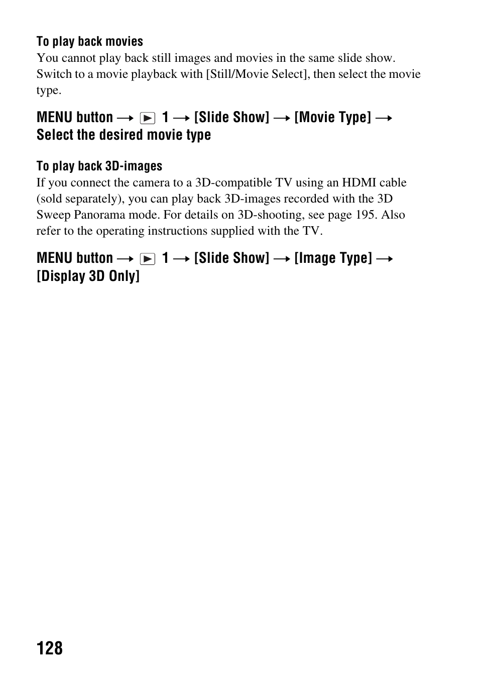 Sony SLT-A35 User Manual | Page 128 / 202