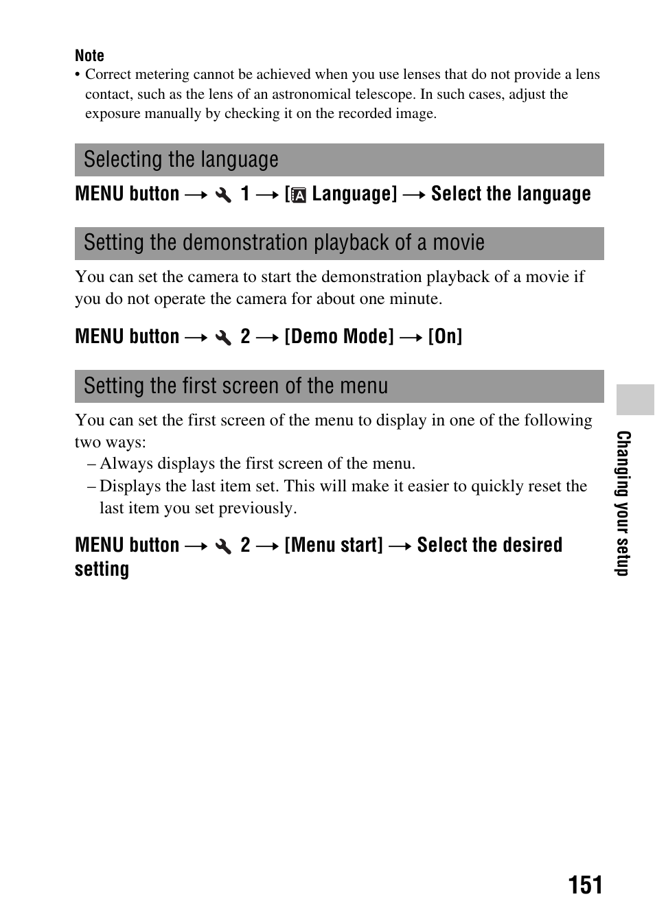 E (151) | Sony SLT-A35 User Manual | Page 151 / 202