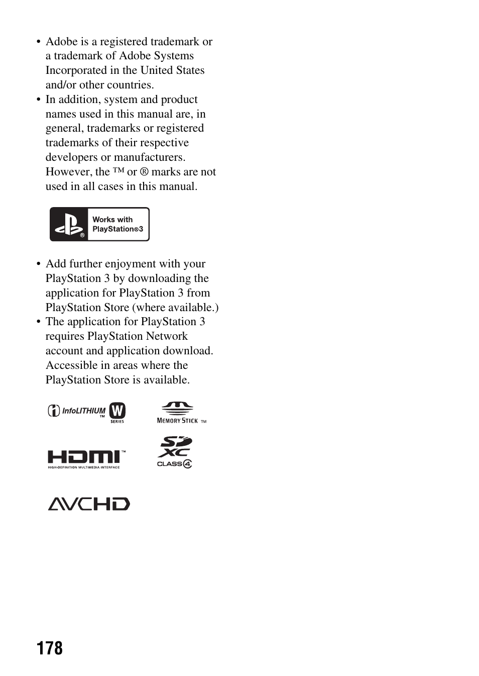 Sony SLT-A35 User Manual | Page 178 / 202