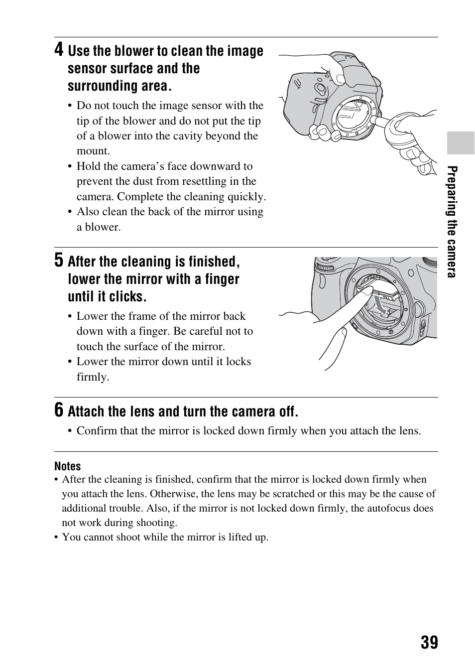 Sony SLT-A35 User Manual | Page 39 / 202