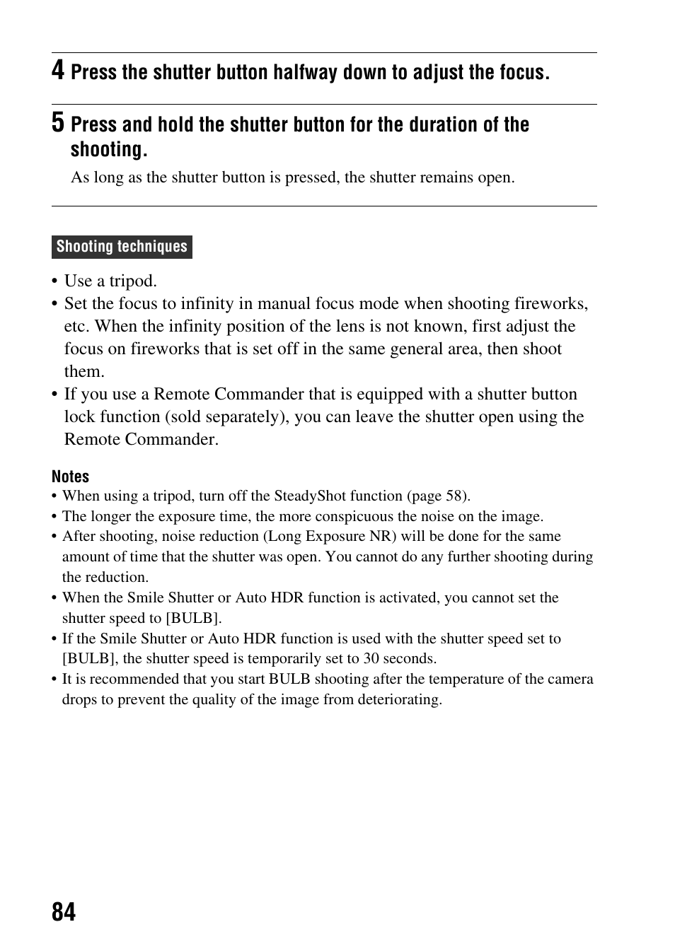 Sony SLT-A35 User Manual | Page 84 / 202