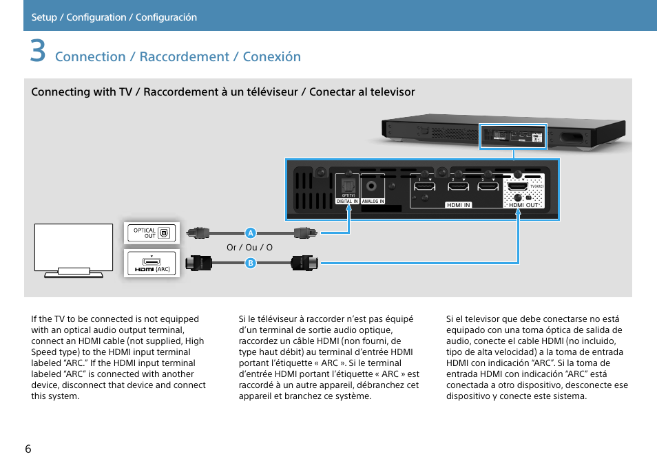 Sony HT-XT1 User Manual | Page 6 / 16