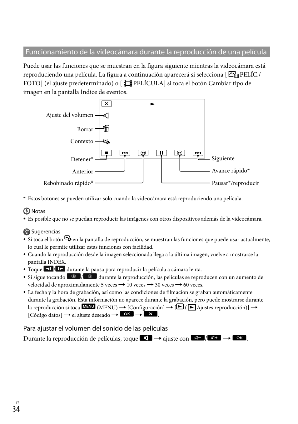 Sony NEX-VG20 User Manual | Page 112 / 155