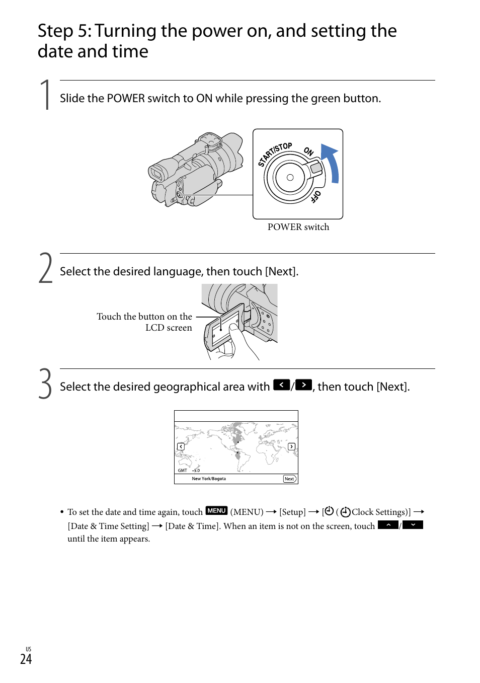 Sony NEX-VG20 User Manual | Page 24 / 155