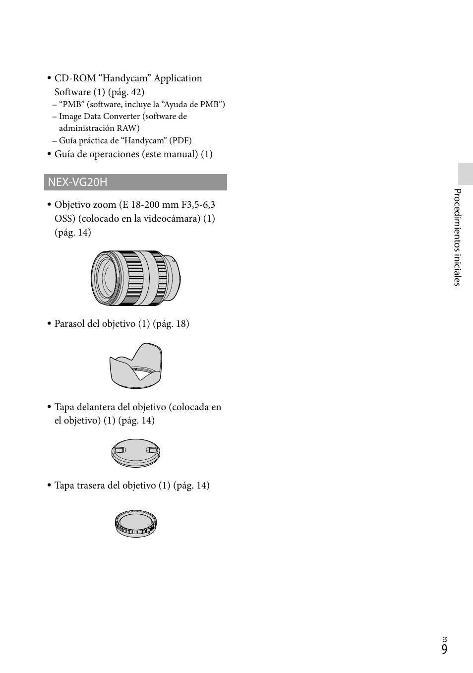 Nex-vg20h | Sony NEX-VG20 User Manual | Page 87 / 155