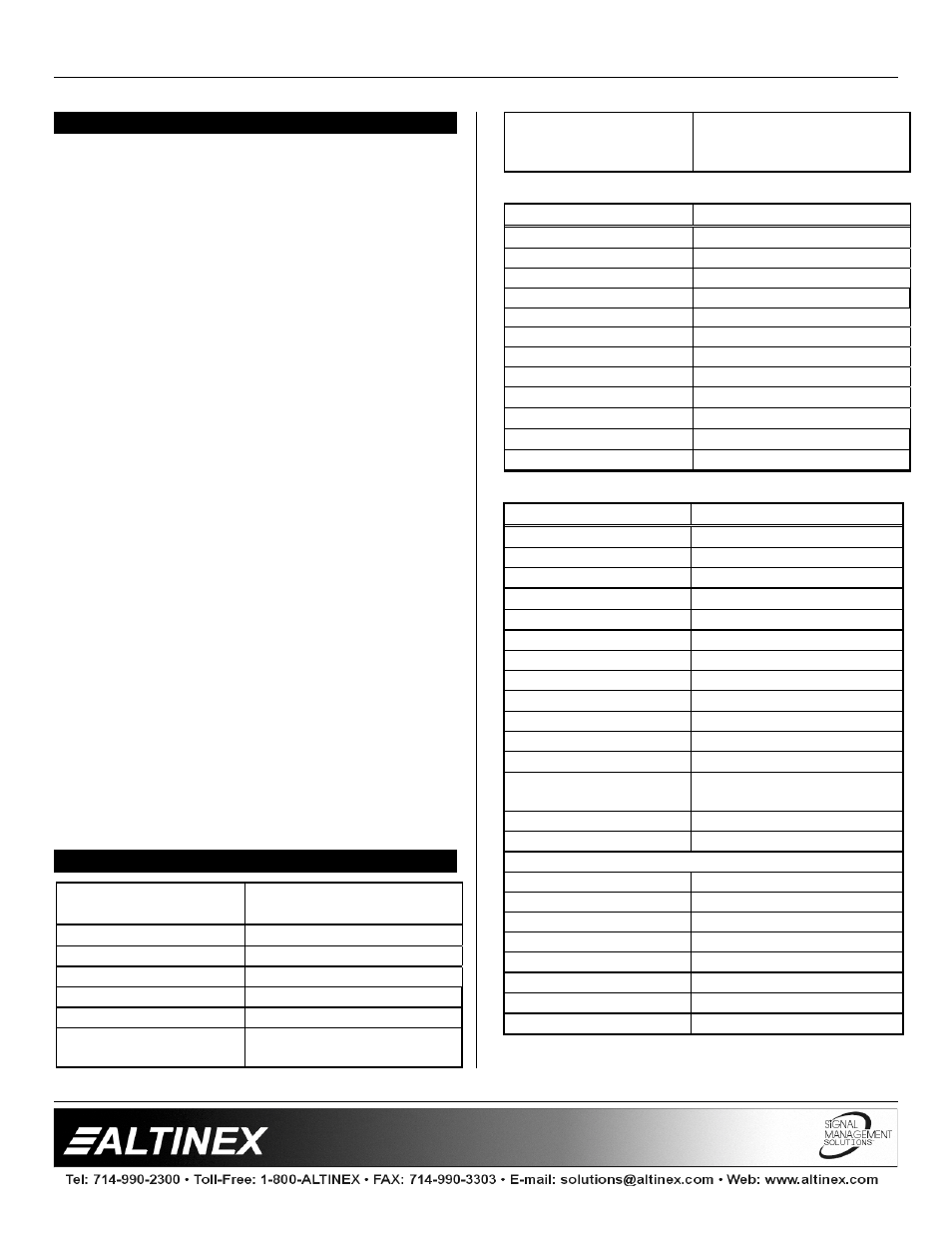 About your switcher, Switchers | Altinex MX2406RM User Manual | Page 4 / 14