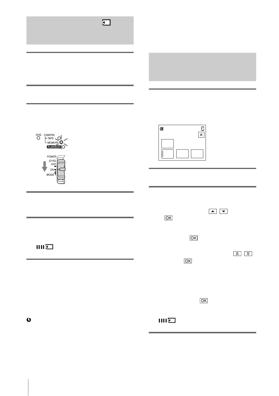 Recording a still image, Making full use of easy handycam operation | Sony DCR-TRV460 User Manual | Page 34 / 136