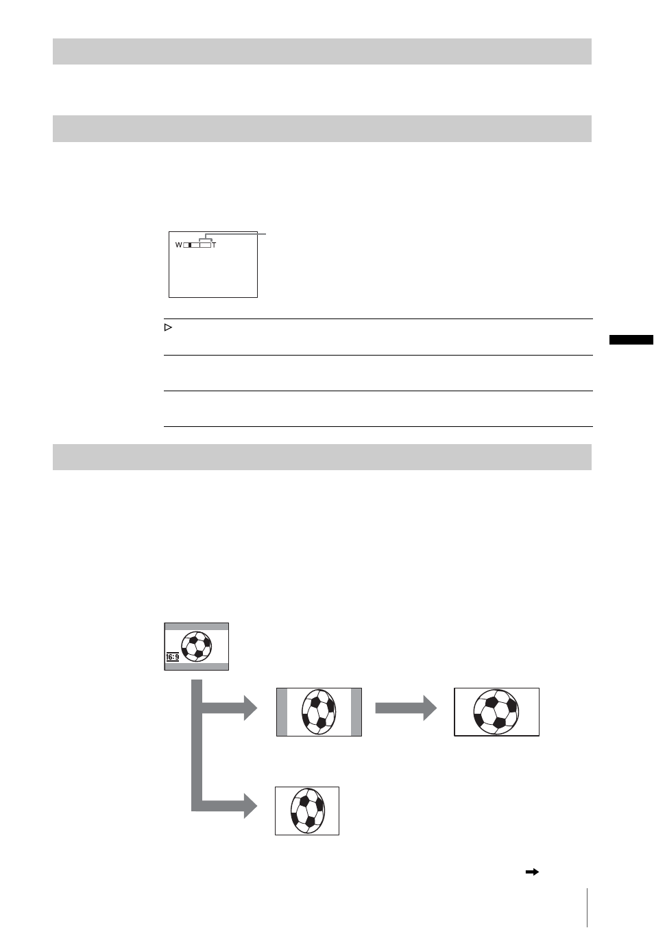 P. 63, Self-timer, Digital zoom | 9 wide | Sony DCR-TRV460 User Manual | Page 63 / 136