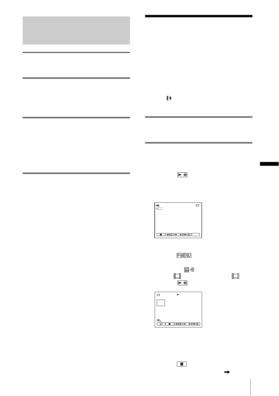 Dubbing pictures from a tape to a “memory stick, Dubbing pictures from a tape to a, Memory stick | P. 89), 89 fo, Recording still images | Sony DCR-TRV460 User Manual | Page 89 / 136