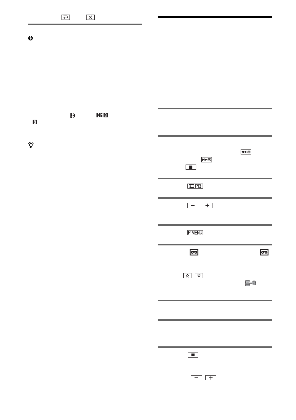 Dubbing still images from a “memory, Stick” to a tape, 90 fo | Sony DCR-TRV460 User Manual | Page 90 / 136