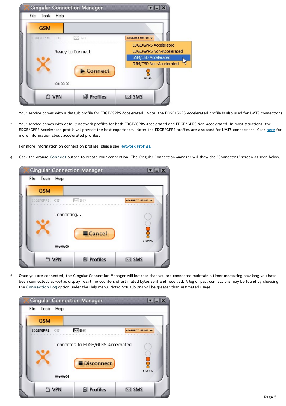 Sony VGN-T360P User Manual | Page 5 / 43