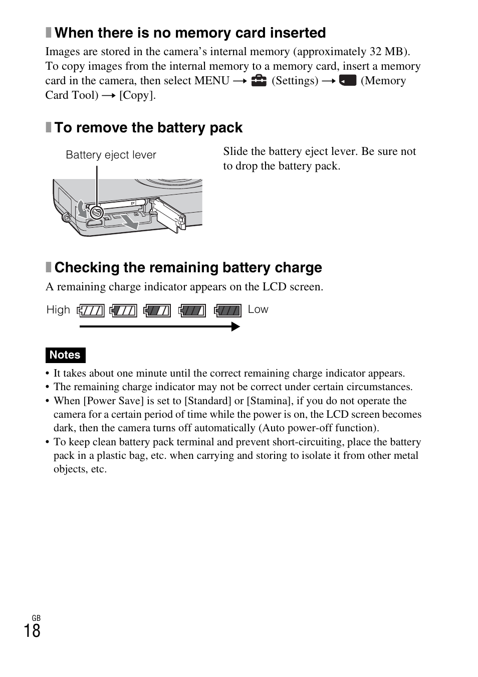 Sony DSC-WX5 User Manual | Page 18 / 68