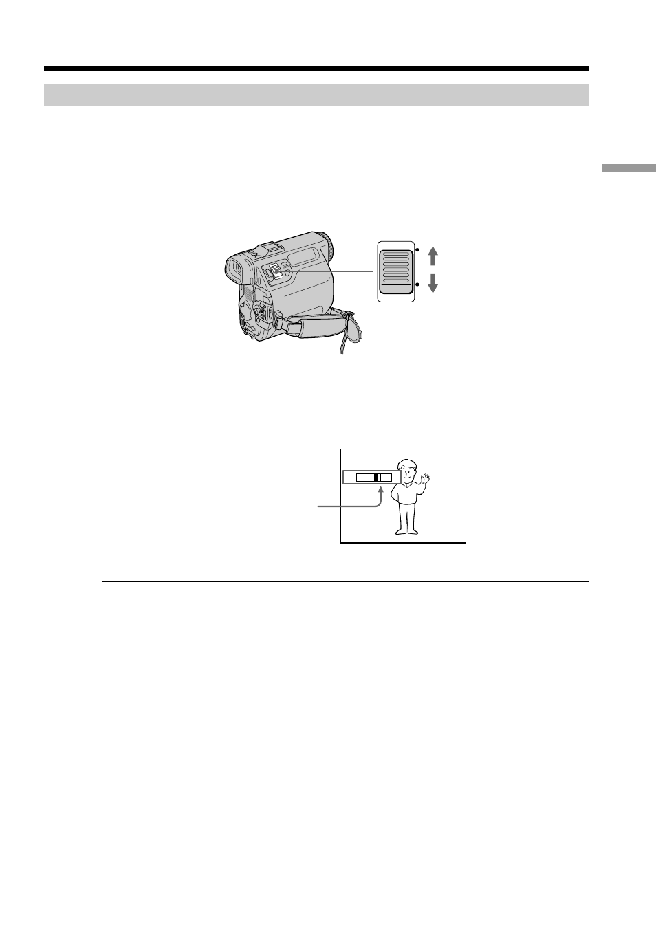 Using the zoom feature, Recording a picture | Sony DCM-M1 User Manual | Page 27 / 132