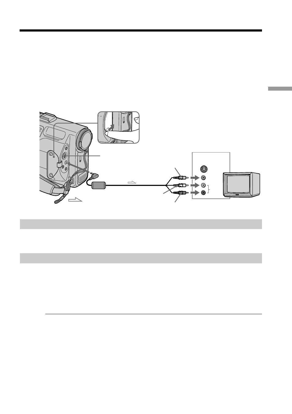 Viewing the recording on tv | Sony DCM-M1 User Manual | Page 35 / 132