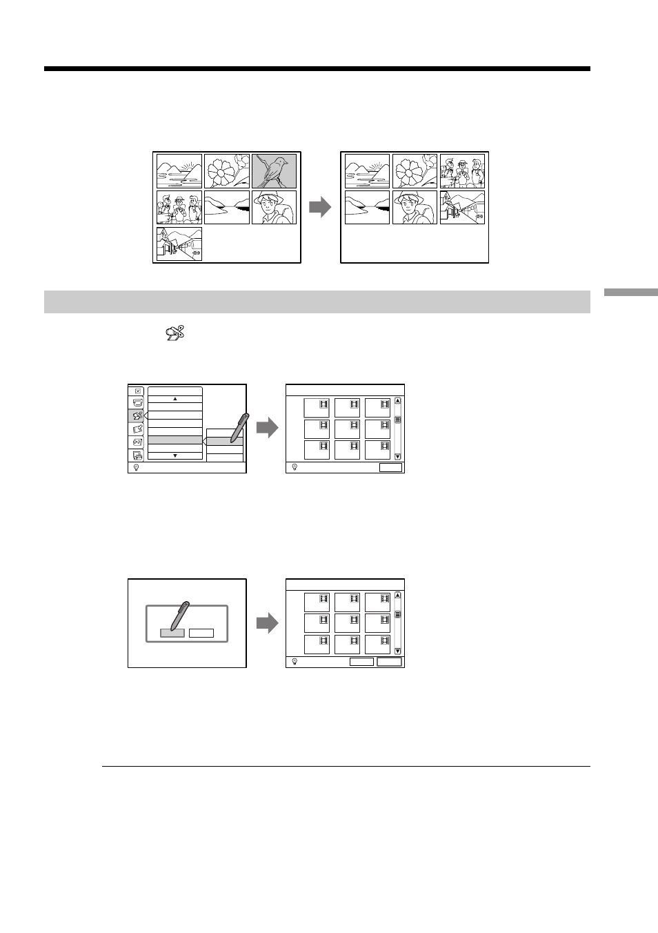 Erasing tracks, Erasing one track | Sony DCM-M1 User Manual | Page 65 / 132