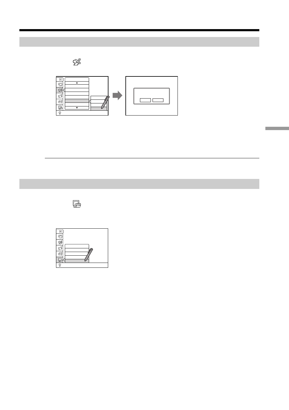 Erasing tracks erasing all tracks in the disc, Initializing the disc | Sony DCM-M1 User Manual | Page 67 / 132