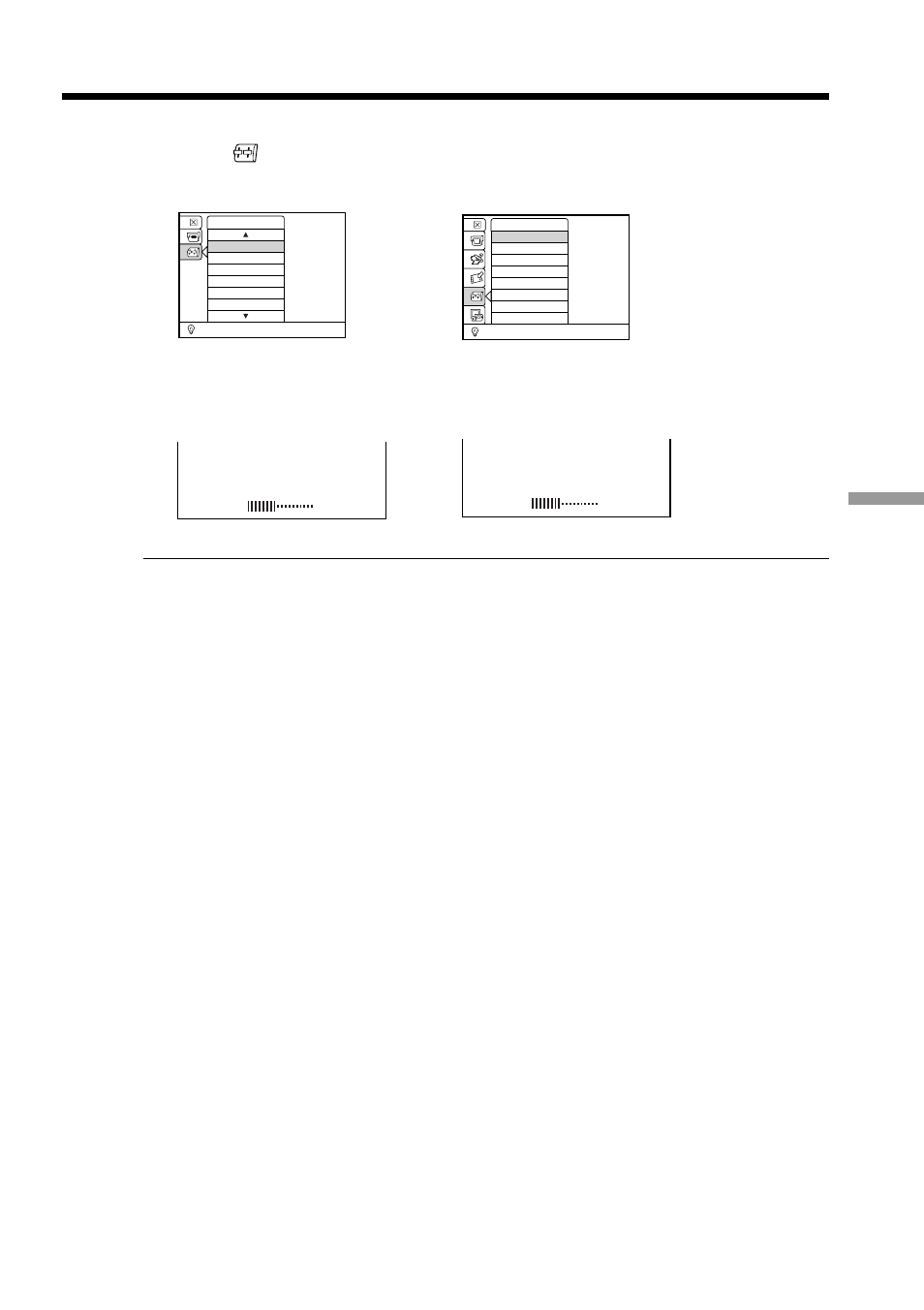 Customizing your camcorder, Adjusting the brightness and, Color of the lcd screen | Sony DCM-M1 User Manual | Page 87 / 132