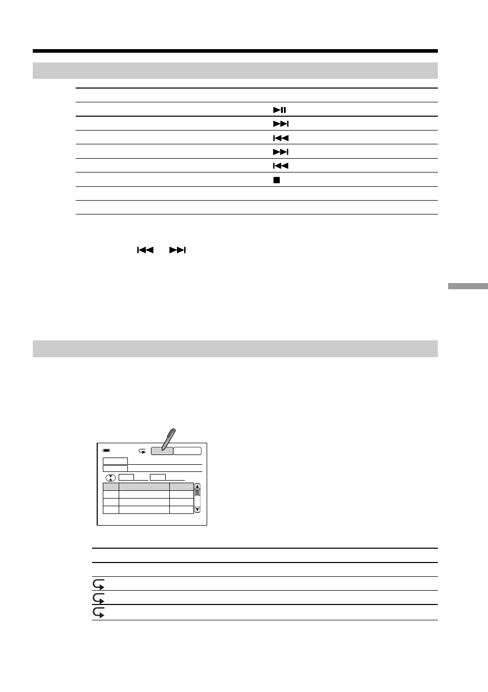 Listening to an audio md various ways of playback, Playing repeatedly or in random order | Sony DCM-M1 User Manual | Page 99 / 132